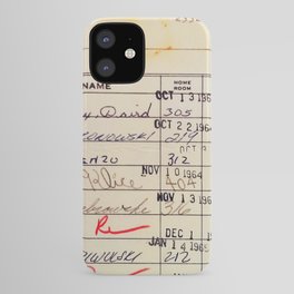 Library Card 23322 iPhone Case