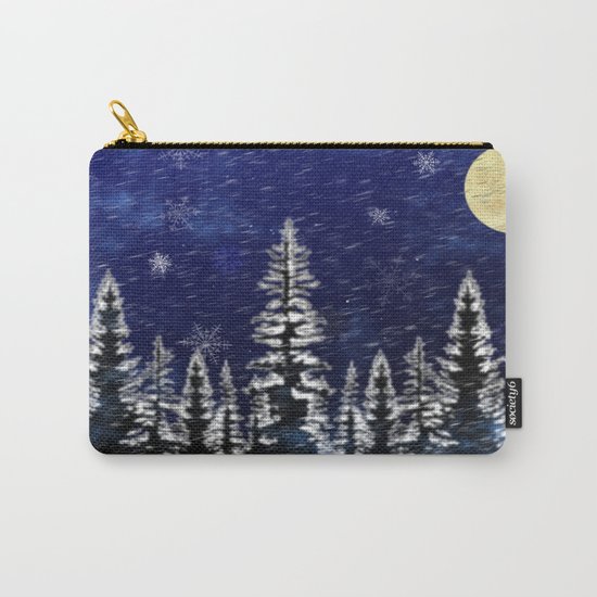 Stormy Night Carry-All Pouch