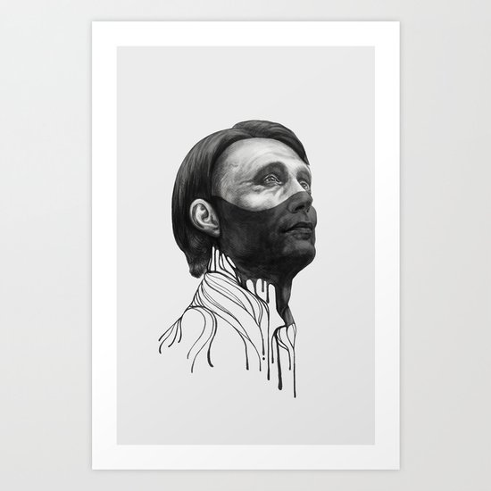 Hannibal Lecter Art Print