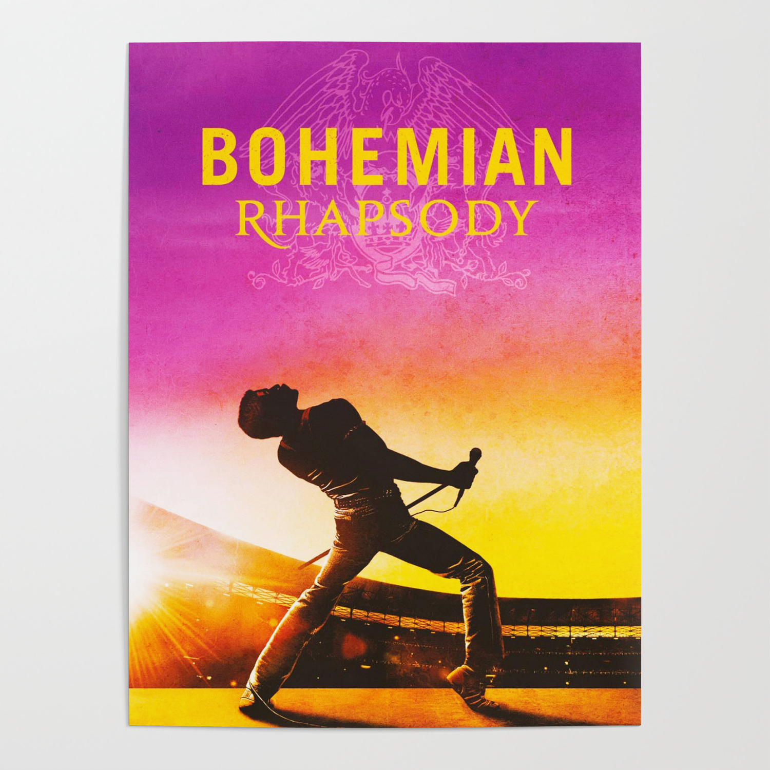Advarsel dagbog websted QUEEN BOHEMIAN RHAPSODY MOVIE 2021 Poster by ber550 | Society6