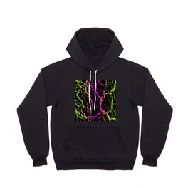 Cracked Space Lava - Lime/Pink Hoody