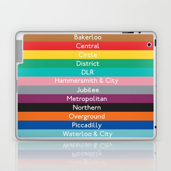 London Underground Laptop & iPad Skin