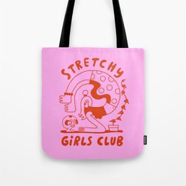 Stretchy Girls Club Tote Bag