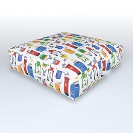Mailboxes Around the World Outdoor Floor Cushion | Postalworkers, Snailmail, Painting, Letters, Postoffice, Birds, Post, Watercolor, Usps, Pigeons 