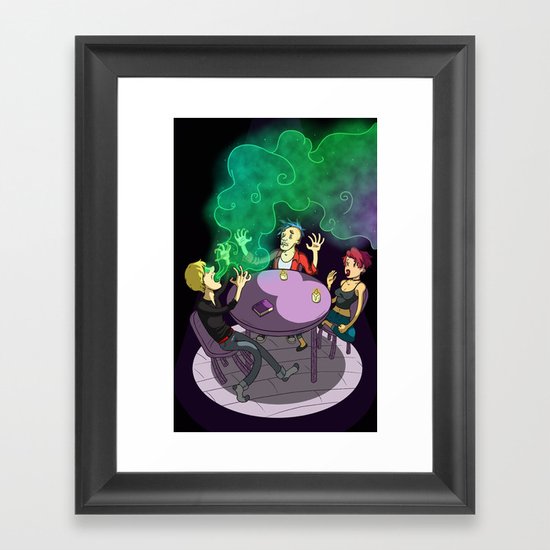 The Seance Framed Art Print