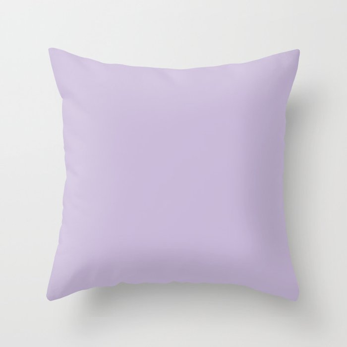 Flowing Silk Purple Throw Pillow