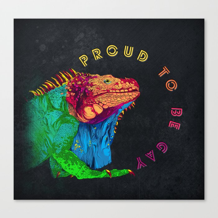 Proud to be Gay Canvas Print