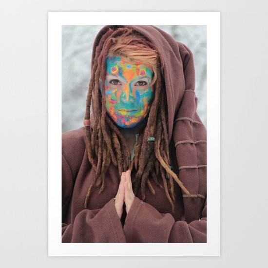 One of the Rainbow Warriors Art Print