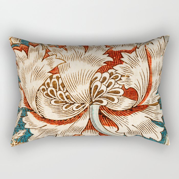 William Morris's Honeysuckle Rectangular Pillow