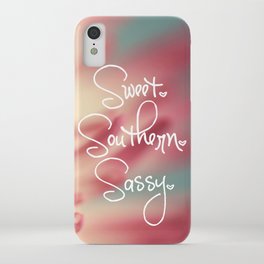 Sweet. Southern. Sassy. iPhone Case
