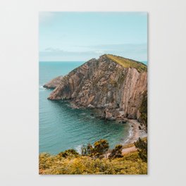 Cape in Asturias, Spain | Playa del Silencio | Beach of silence Canvas Print