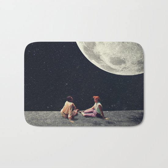 I Gave You the Moon for a Smile Bath Mat