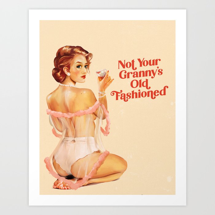 Not Your Granny's Old Fashioned Sexy Vintage Pinup Girl In