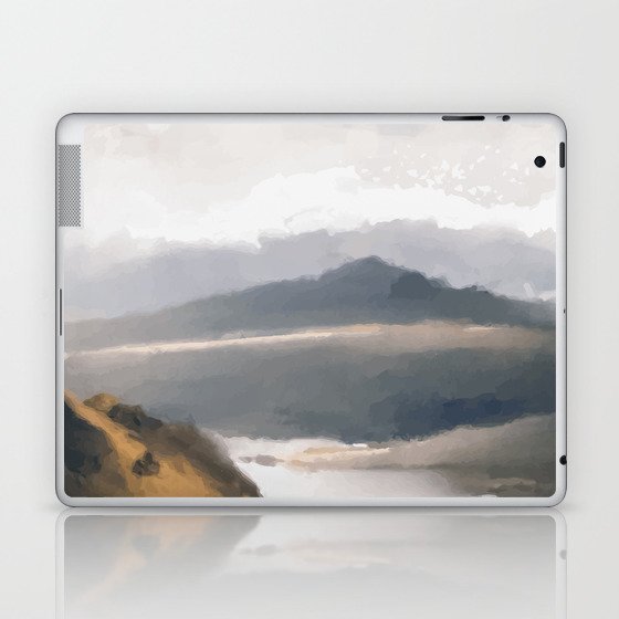 Watercolor Landscape 2 Laptop & iPad Skin
