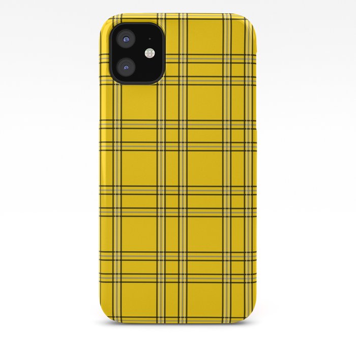 Clueless Plaid Iphone Case By Ladywaveco Society6