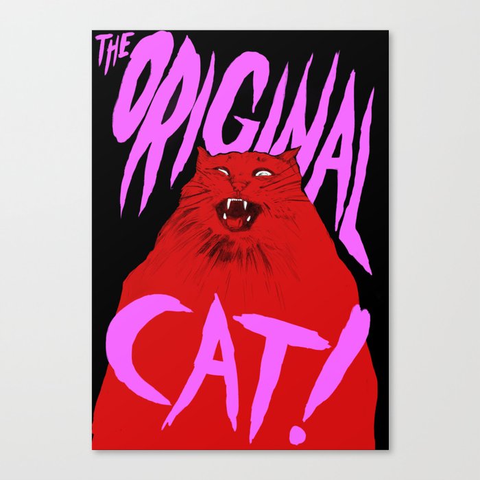 The original cat Canvas Print
