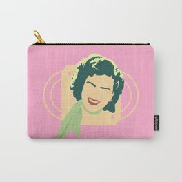 Patsy Cline Carry-All Pouch | Music, Popart, Patsycline, Graphicdesign, Abstract, Digital, Country, Vector 