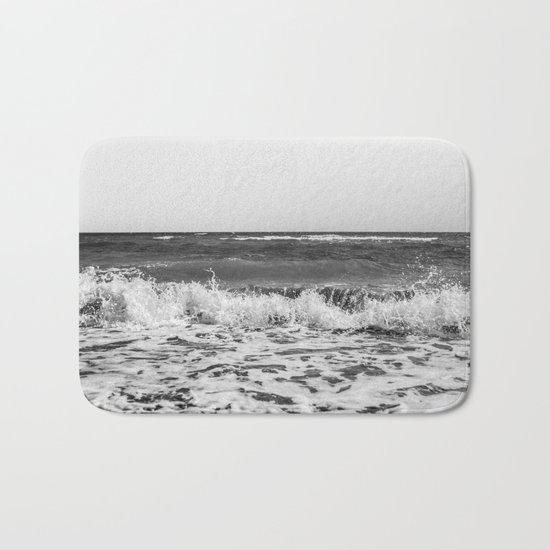 BEACH DAYS XXI BW Bath Mat