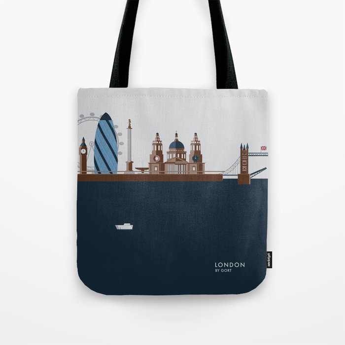 London Skyline Tote Bag