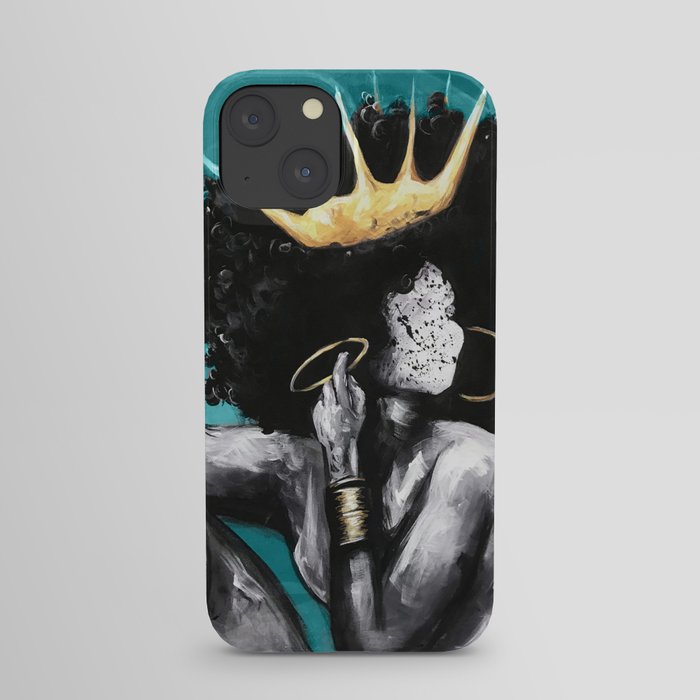 Naturally Queen VI  TEAL iPhone Case