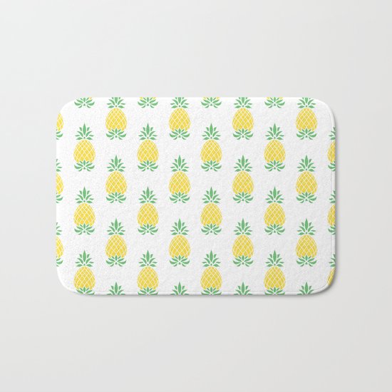 Pineapple Bath Mat