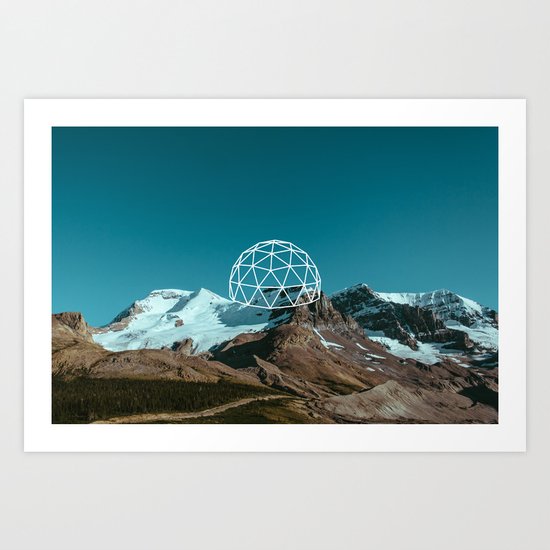 Geometry Art Print