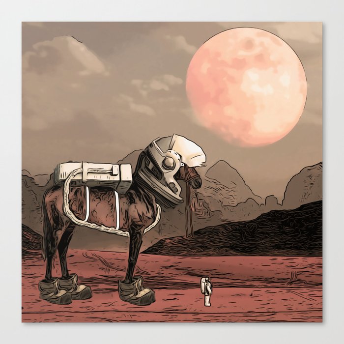 Red rovers Canvas Print
