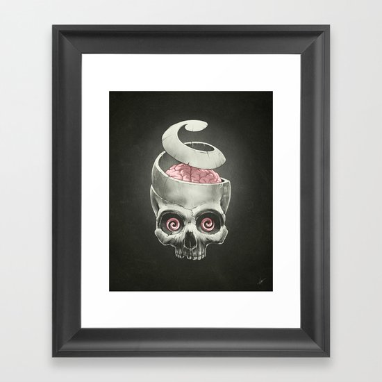 Open Your Mind! Framed Art Print