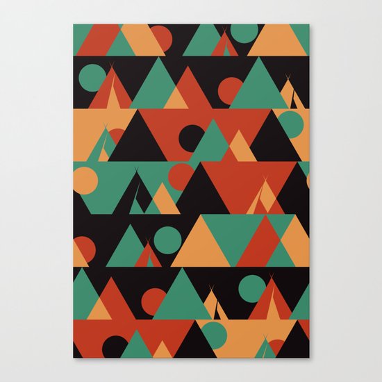 The sun phase Canvas Print