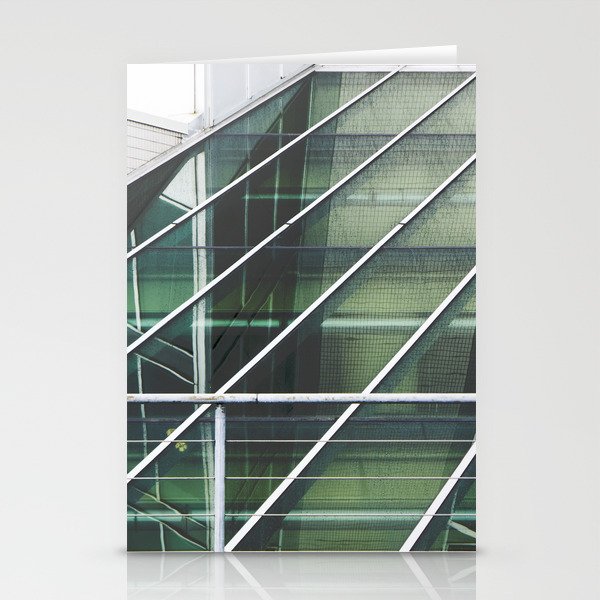 Glass Lines Stationery Cards
