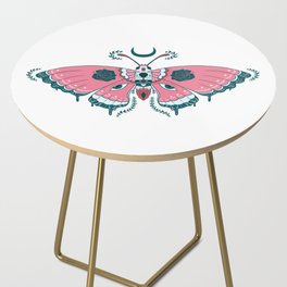 Rose Moth  Side Table
