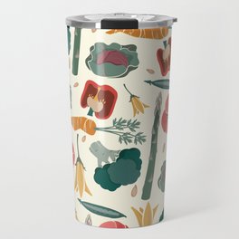 Veggie 01 (cream) Travel Mug