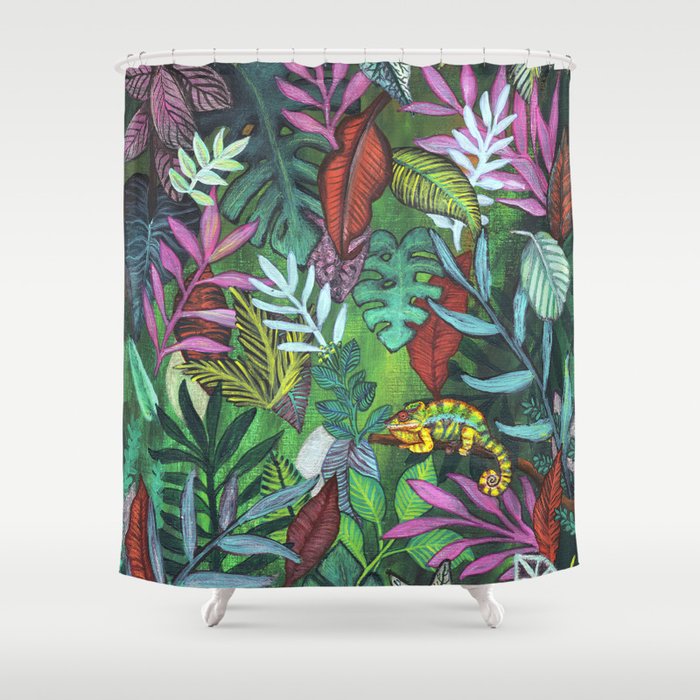 Tropical paradise Shower Curtain
