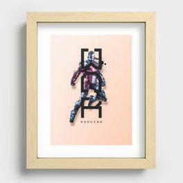Heroes and Villains Series 2: War Machine Recessed Framed Print