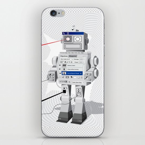 Photobot iPhone & iPod Skin