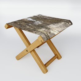 Snowy Nature Walk in the Scottish Highlands Folding Stool