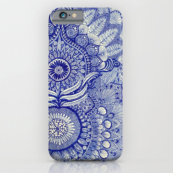 blue iPhone & iPod Case