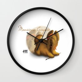 Monsieur Croquis Wall Clock