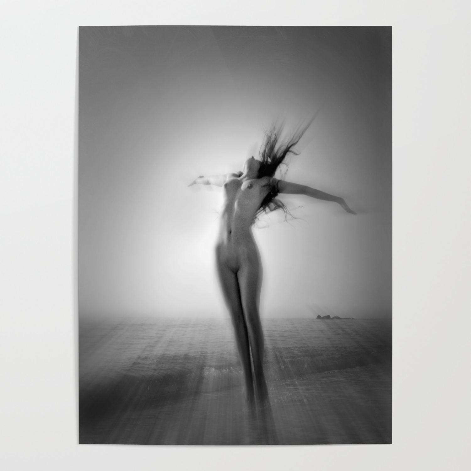 Freedom, Nude Erotic Sexy Woman Naked Photo Art Print, awarded photograph  Poster by MYSUNLIFE | Society6
