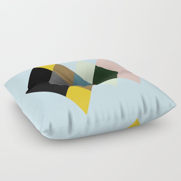Abstract #709 Floor Pillow