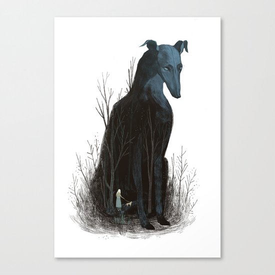 Night Walk Canvas Print