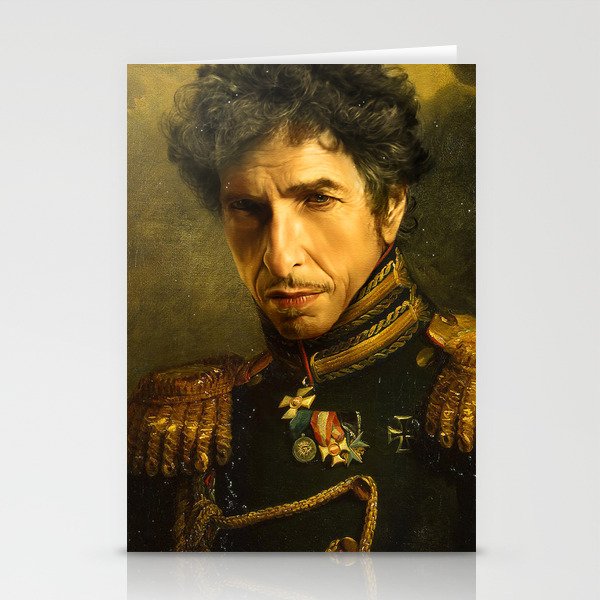 Bob Dylan - replaceface Stationery Cards
