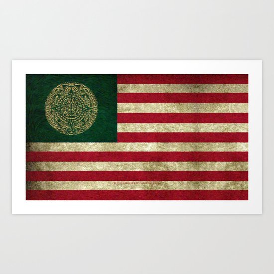 MEXICAN AMERICAN - 030 Art Print