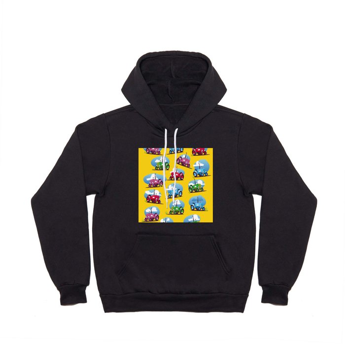 Cute tractor pattern Hoody