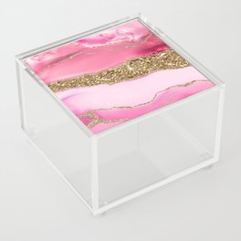 Agate Glitter Dazzle Texture 14 Acrylic Box