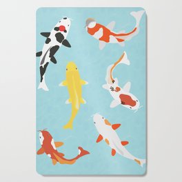 Koi Fish art  Cutting Board