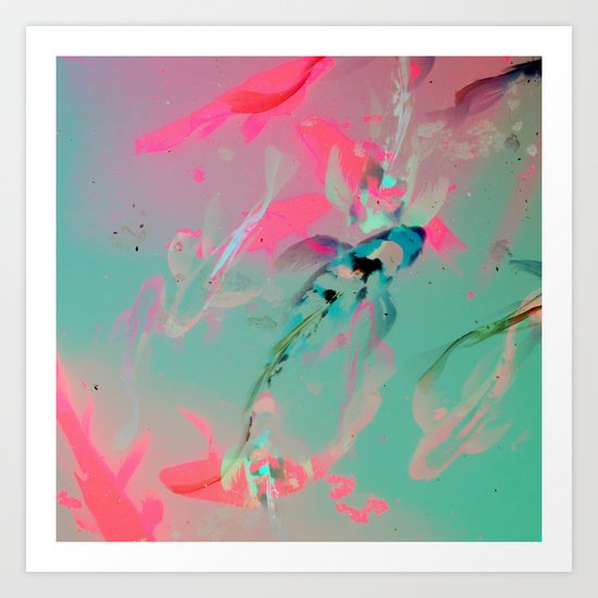 JAPANESE GARDEN Art Print