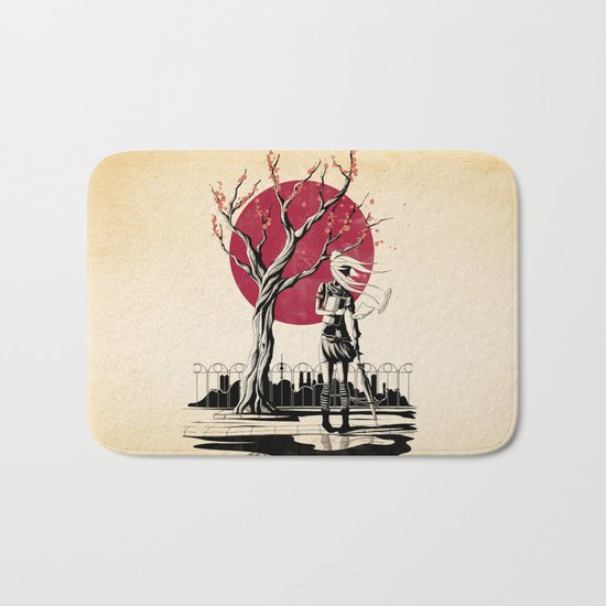 Japanese student Bath Mat