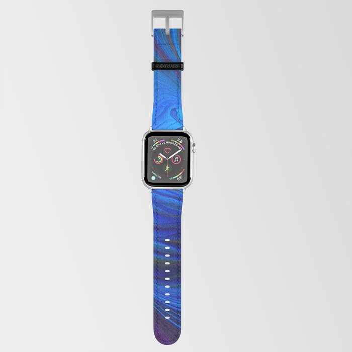Blue Swirl  Apple Watch Band