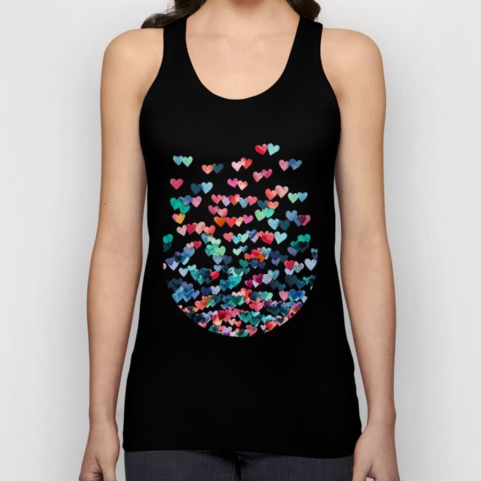 Heart Connections - watercolor painting Tank Top